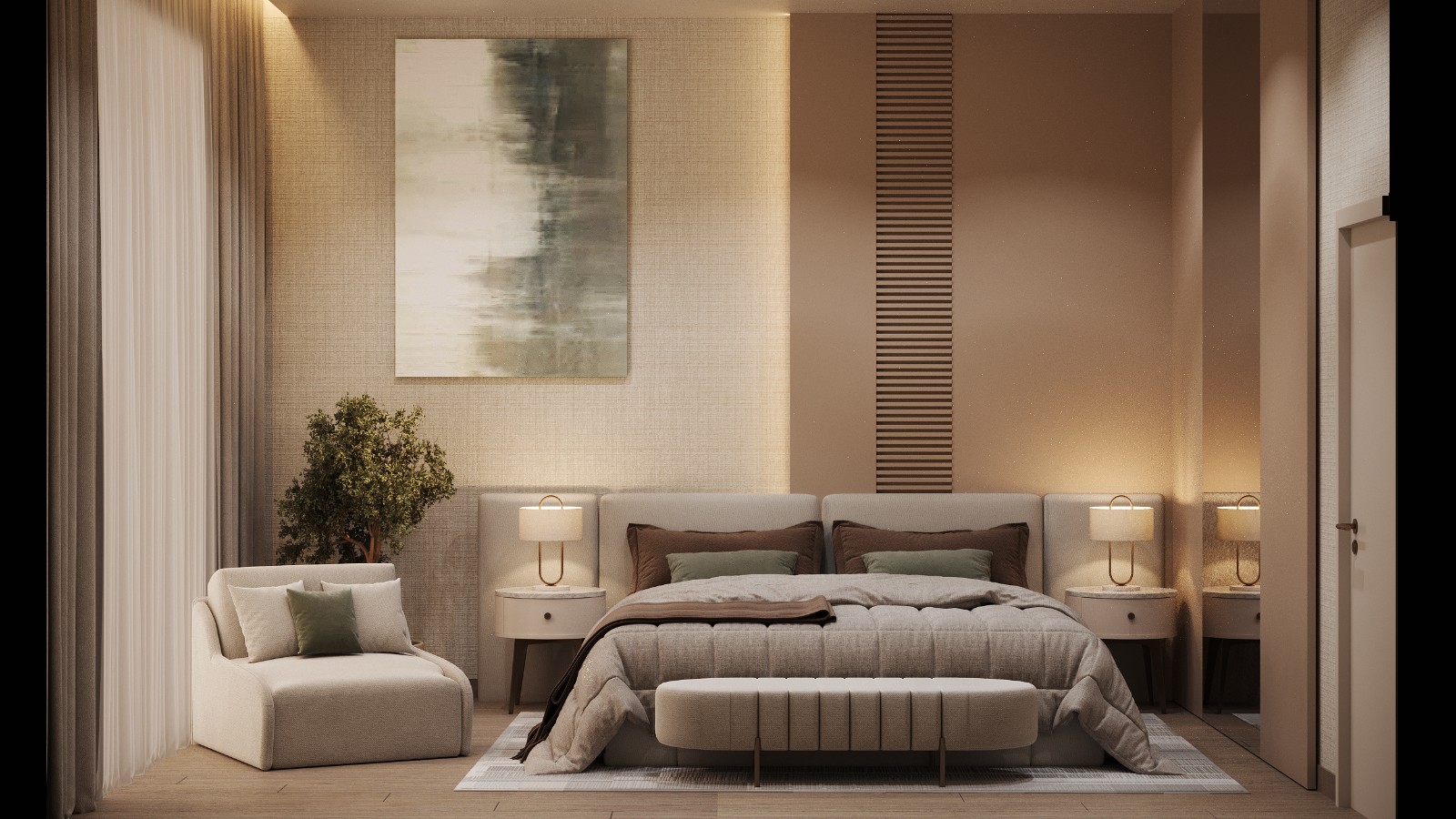 LUXURY SUITE - Two Bedroom (sea view + balcony)